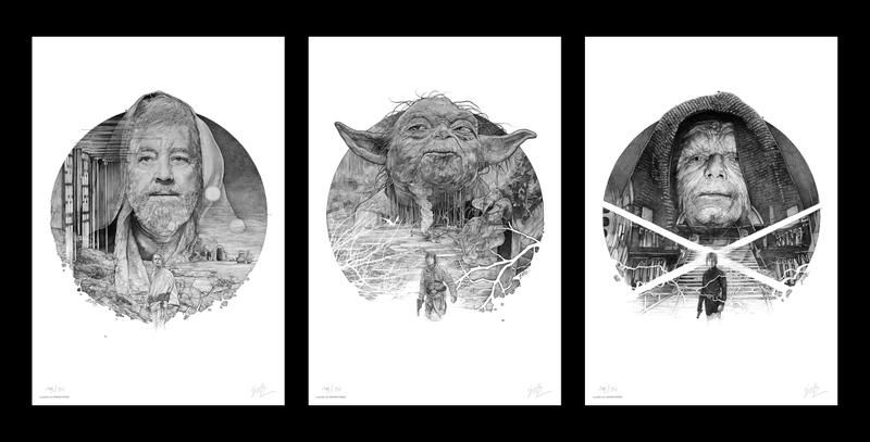 Star Wars trilogy variant editions by Gabz